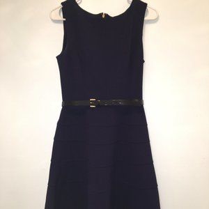 Tommy Hilfiger Navy Blue Dress w/ Pleats Size 6